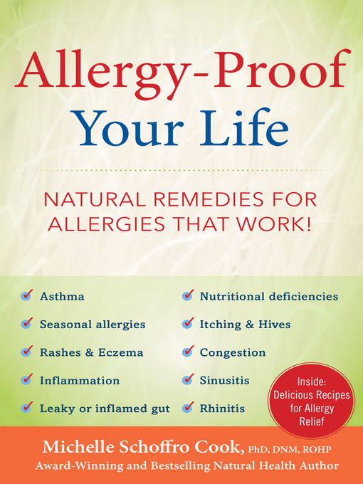 Title details for Allergy-Proof Your Life by Michelle Schoffro Cook - Available